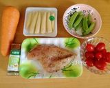 義式香料雞胸肉佐時蔬(電鍋版)的食譜步驟1照片