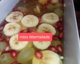 Φωτογραφία βήματος 7 της συνταγής Γλυκό ψυγείου με ζελέ και φρούτα