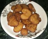 A picture of step 3 of Bread Jamun.