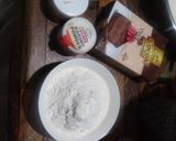 A picture of step 2 of Creamy tea with brownies.