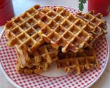 A picture of step 4 of Savoury waffles.