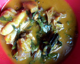 A picture of step 2 of Native soup with snails.