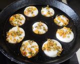 A picture of step 4 of Maize flour, sweet corn vegetable fritters.