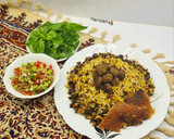 عکس مرحله 5 از دستور قنبر پلوی شیرازی (غم بر پلو)😋