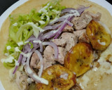 Foto del paso 15 de la receta: Wrap🥬de berenjena🍆bbq, cerdo🍖y salsa🧆mayo mostaza🌮🌯🥙