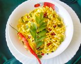 A picture of step 3 of Masala Puffed Rice (No-fry puffed Rice snacks 😋😋).