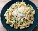 Zöldborsós - húsos tészta recept fázis 5 fotója