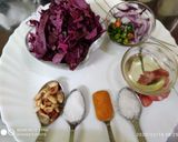 লাল শাক ভাজা (Lal sak vaja receipe in Bengali) রেসিপি ধাপ - 1 ছবি