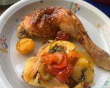 A picture of step 5 of Tomato garlic chicken.