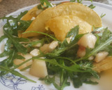 Foto del paso 5 de la receta: Tortillas de Maíz con Ensalada de Rúcula, Queso Feta y Membrillo