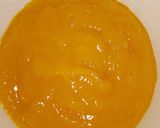 A picture of step 2 of Mix fruit cheese cake.