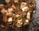 A picture of step 4 of Paneer onion.