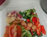 Foto langkah ke 1 dari resep Oseng peda Cabai ijo dan pete.