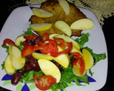 Foto del paso 1 de la receta: Pechuga con ensalada fruta y miel a la Mario's
