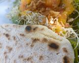 Une image de l'étape 4 de 🌱Galette Naan au kiri.