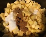 Une image de l'étape 5 de Confit de pommes au brandy, vanille et cannelle.