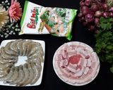 Hình bước làm 1 của món Bánh bột lọc
