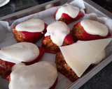 Foto del paso 4 de la receta: Pincho de pimiento del piquillo relleno de boloñesa con queso