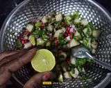 A picture of step 3 of Pear Salsa.