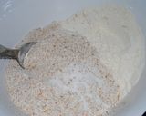 A picture of step 1 of Home made whole-wheat muffins.