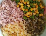 عکس مرحله 3 از دستور سالاد پاستا🥗♥️