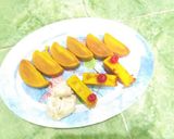 Foto langkah ke 5 dari resep Pukis Durian.