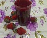 A picture of step 3 of Strawberry Carrot and Beetroot Juice.
