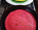 Foto del paso 3 de la receta: Torta de panqueques de colores