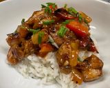 A picture of step 8 of Sweet & Sour Chicken.