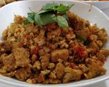 Foto langkah ke 4 dari resep (Salin dari) Sambal Tempe Kemangi.