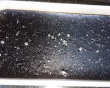 A picture of step 4 of Grass Jelly Dessert with Water Chestnut, Tapioca Pearls, and Coconut Milk.