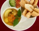 Hình bước làm 4 của món Cari gà
