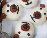 சைனீஸ் ஸ்டீம்டு டெடி பியர் பன் மற்றும் மார்பிள்  பன் (Chinese steamed deddybear bun recipe in tamil) ரெசிபி ஸ்டேப் 8 புகைப்படம்