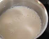A picture of step 3 of Oreo chocolate pudding.