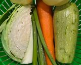 Foto del paso 1 de la receta: Sopa de pollo y fideos saludable