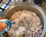 Ömlesztett sajtos csirkemell recept fázis 4 fotója