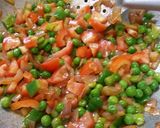 A picture of step 4 of Pumbkin ki sabji.