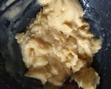 A picture of step 2 of Choux Pastry.