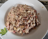 Foto del paso 2 de la receta: Pimientos rellenos en salsa de roquefort