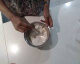 Foto del paso 1 de la receta: Tarta de fresas y panna cotta de albahaca