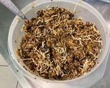 Une image de l'étape 5 de Pain de viande à la quinoa, œufs et emmental.