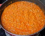 รูปขั้นตอนการทำที่ 12 ของ Bolognese Sauce (ซอสเนื้อมะเขือเทศ)