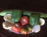 A picture of step 3 of California Farm Chipotle Pork Rib Garden Salad.