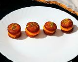 A picture of step 12 of Gulab Jamun Sandwich.