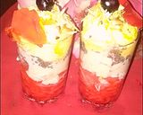 A picture of step 11 of Mangoes Falooda 😋😋.