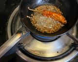 A picture of step 2 of Curd rice.