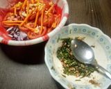 A picture of step 2 of Emerald Fresh Tomato & Basil Garden Salad.