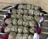 A picture of step 1 of Kibbeh on Skewers.