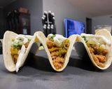 A picture of step 9 of Pineapple Salsa Pork Tacos.