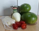 Foto del paso 1 de la receta: Zapallo verde relleno